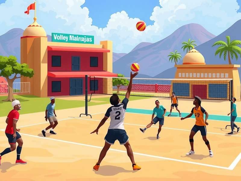 Volley Maharajas Gameplay